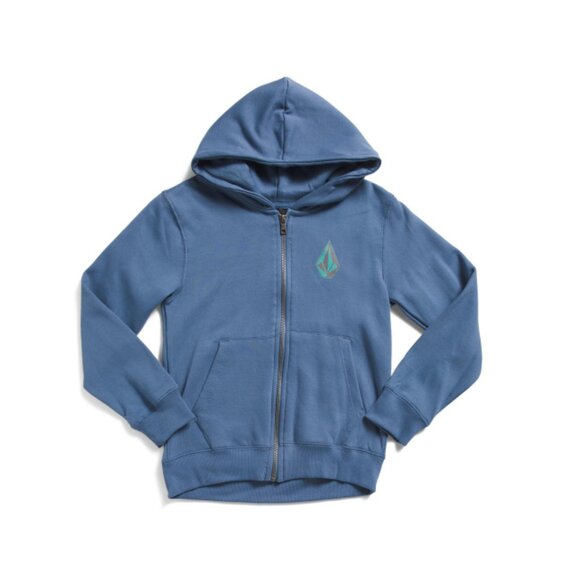 VOLCOM Blueberry Little Boys Flip Thru Zip Up Hoodie - Picture 1 of 2